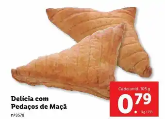 Lidl Folhado de maçã promoção
