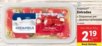 Lidl Pimentão recheado eridanous promoção