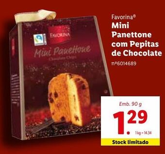 Lidl Panettone favorina promoção