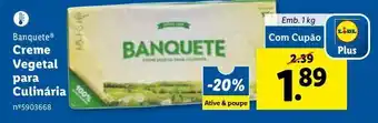 Lidl Margarina vegetal promoção