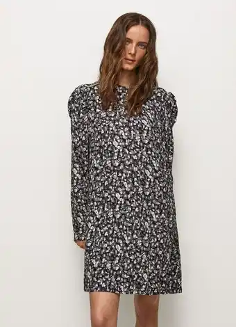 Vestido curto estilo túnica marlene print