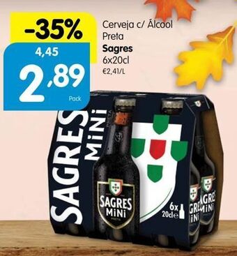 Minipreço Cerveja sagres mini promoção