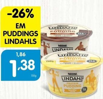 Minipreço Pudim lindahls promoção
