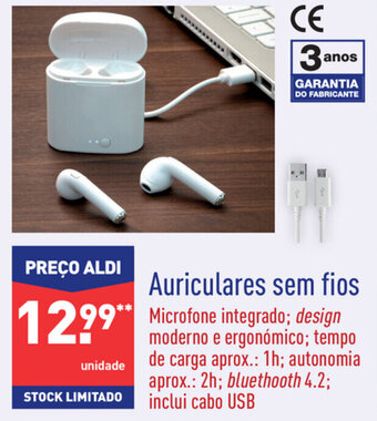 ALDI Auriculares sem Fios promoção