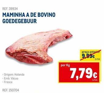 Makro Carne bovina promoção