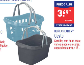 ALDI Cesto promoção