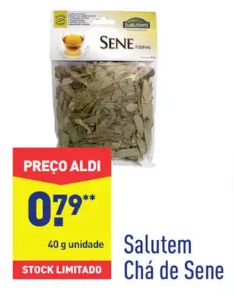 ALDI Salutem Chá de Sene 40g promoção