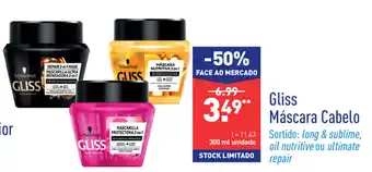 ALDI Gliss Máscara Cabelo 300ml promoção