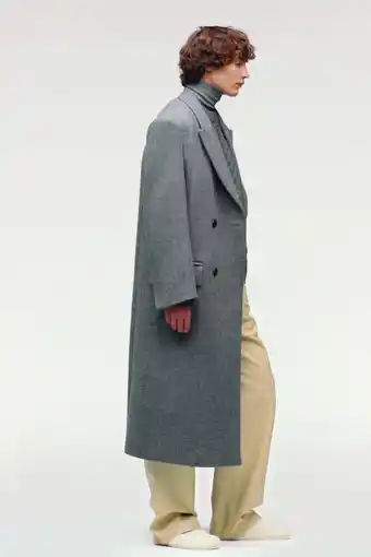 ZARA Casaco de lã oversize limited edition promoção
