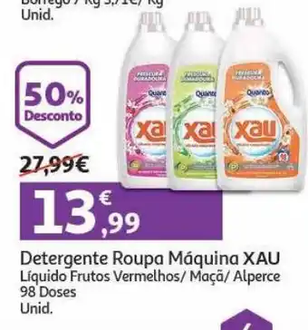 Auchan Det. roupa máq. liq xau promoção