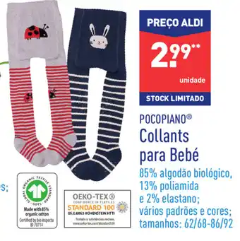 ALDI Collants para Bebé promoção