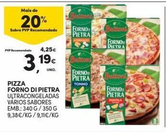 Continente Bom dia Pizza congelada buitoni promoção