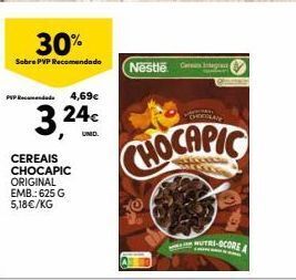 Continente Bom dia Cereal com chocolate chocapic promoção