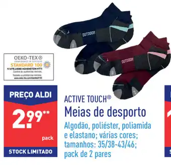 ALDI Meias de Desporto promoção