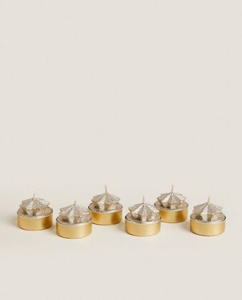 Vela estrela (pack de 6)