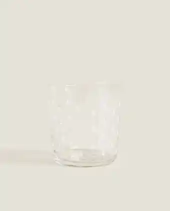ZARA HOME Copo vidro decalque pinheiro promoção