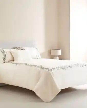 ZARA HOME Capa de edredão azevinho promoção