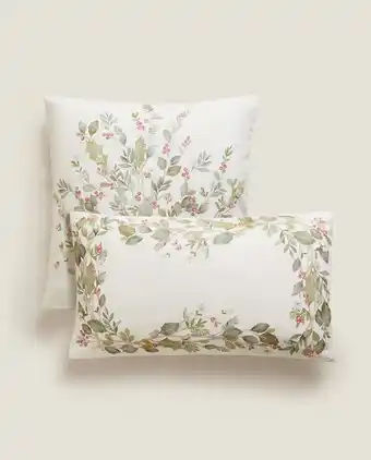 ZARA HOME Capa de almofada azevinho promoção