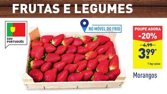 ALDI Morangos 1Kg promoção