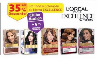 Auchan Coloração excellence promoção