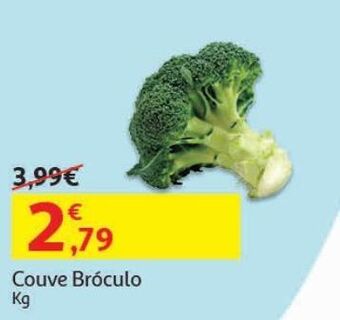 Auchan Couve brócolos:kg promoção