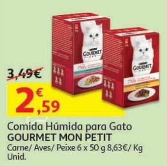 Comida húmida gato gourmet