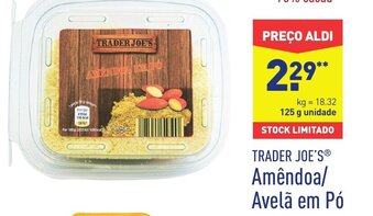 Trader Joe's Amêndoa/Avelã em Pó 125g