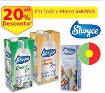 Auchan Bebida vegetal shoyce promoção