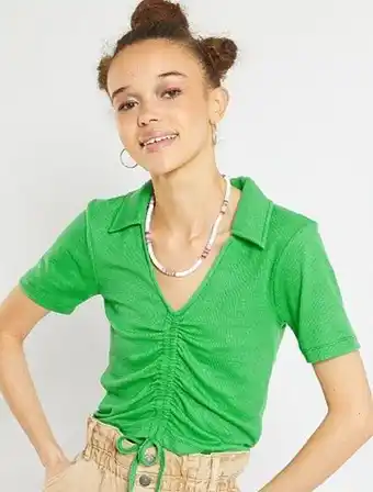 Kiabi T-shirt canelada com corrediça promoção