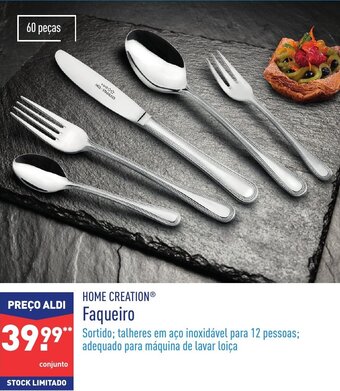 ALDI Home Creation Faqueiro promoção