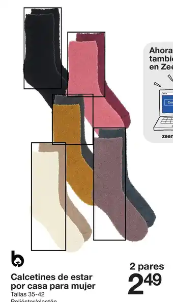 Calcetines de estar por casa para mujer