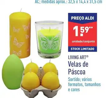 ALDI Velas de Páscoa promoção