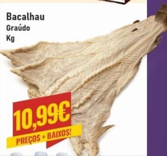 Belita Bacalhau salgado promoção
