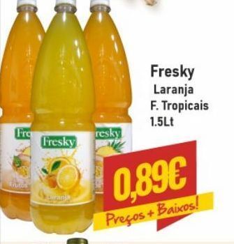 Belita Refrescos fresky promoção