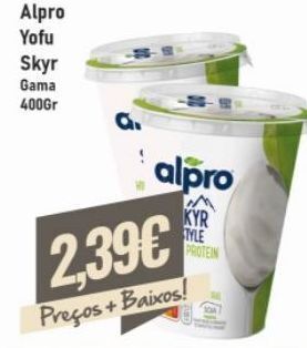 Belita Iogurte alpro promoção