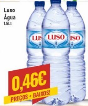 Belita Água luso promoção