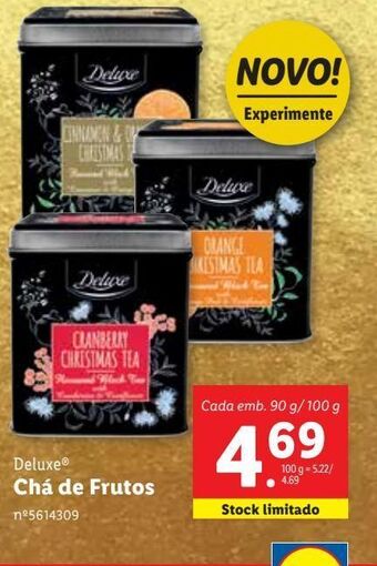Lidl Chá promoção