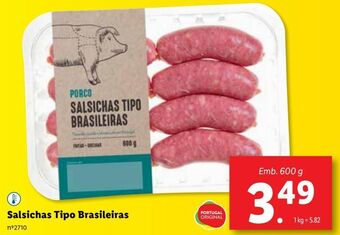 Lidl Salsicha promoção
