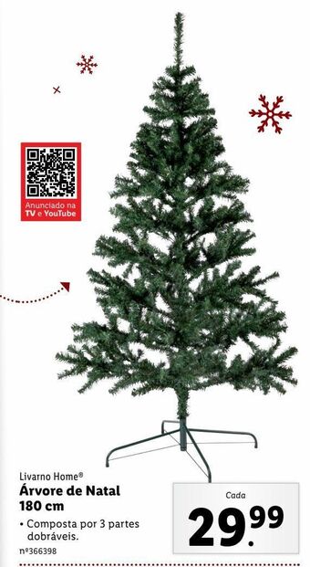Lidl Árvore de natal promoção