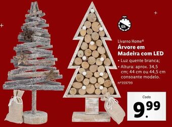 Lidl Árvore de natal promoção