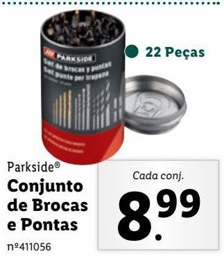 Lidl Brocas parkside promoção