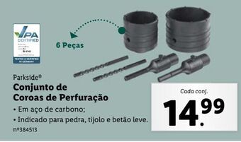 Lidl Ferramentas parkside promoção