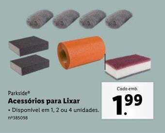 Lidl Ferramentas parkside promoção