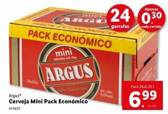 Lidl Cerveja argus promoção
