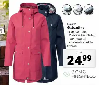 Gabardina feminina