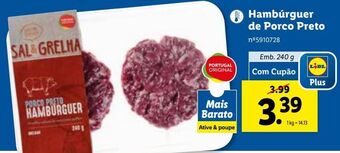 Lidl Hambúrguer promoção