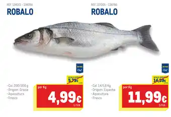 Makro Robalo 200/300g promoção