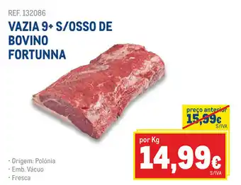 Makro Vazia 9+ s/ osso de Bovino Fortuna promoção