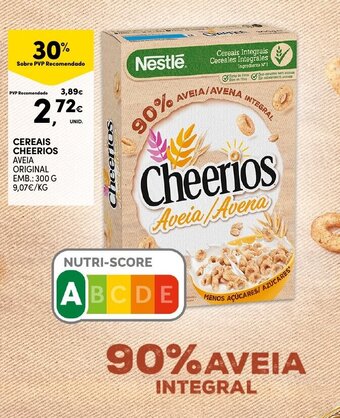 Continente Cereais Cheerios 300g promoção