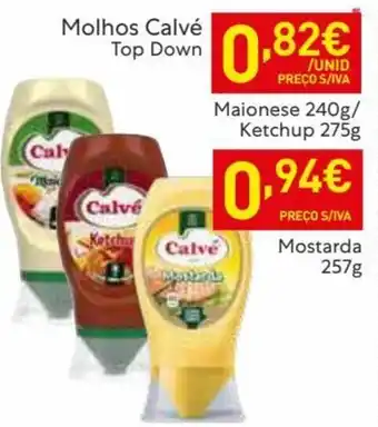 Recheio Molho Calve top Down promoção
